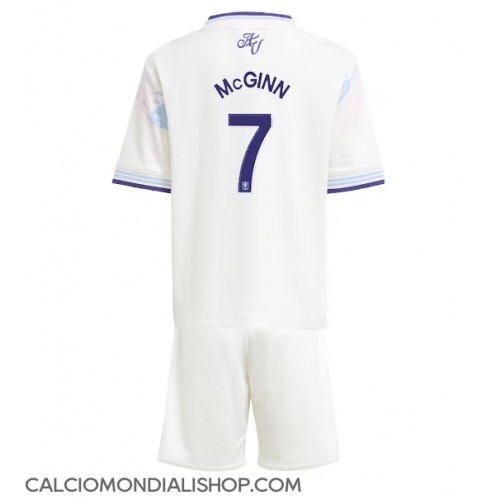 Maglie da calcio Aston Villa John McGinn #7 Terza Maglia Bambino 2025-26 Manica Corta (+ Pantaloni corti)